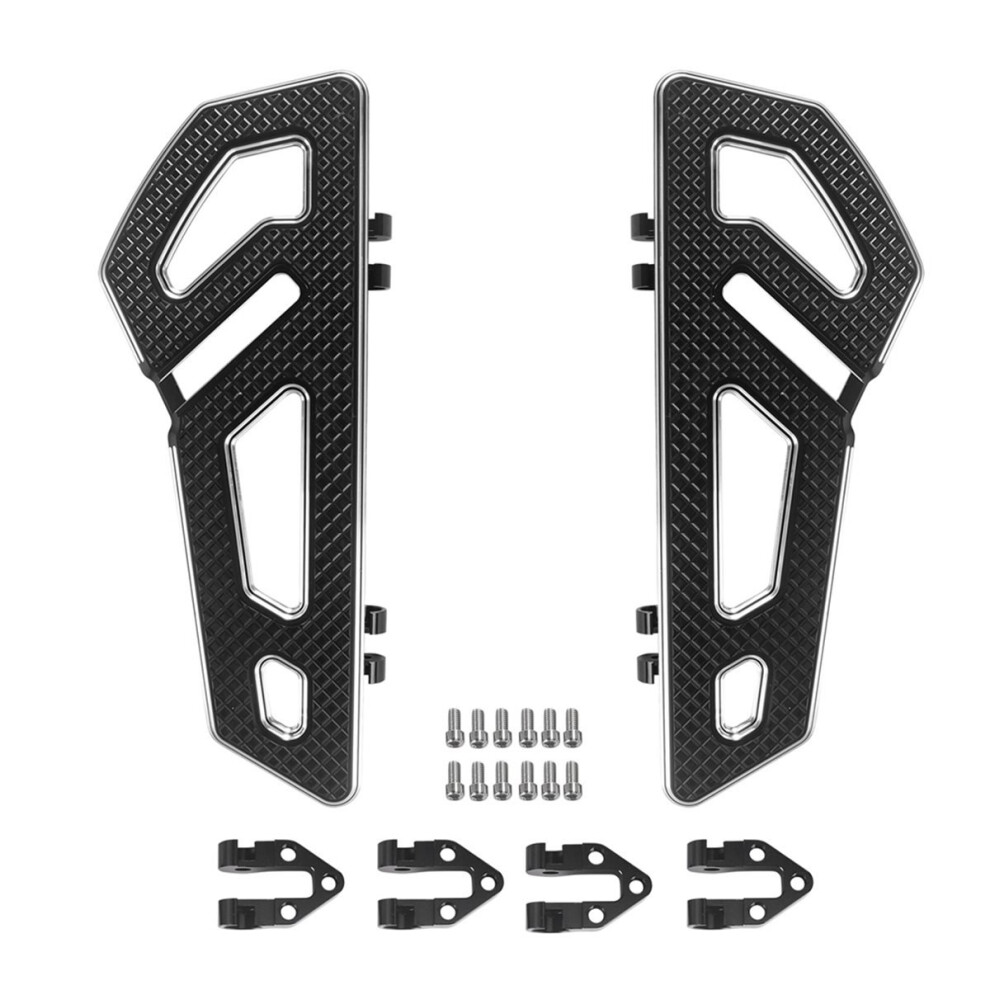 Motorcycle Floorboard Rider Foot Board Foot Pegs For Touring Road Softail Dyna Fld Accessories 4854054907909