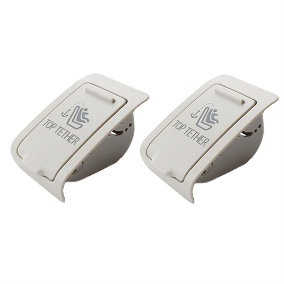 2Pcs Rear Seat Isofix Cover Fixed Clip 2058680139 For - W205 C180 C220 C220 2015-2021 Child Seat Belt Clip B 4854054930020
