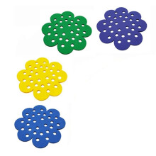 4Pcs Flower Shape Floating Bee Waterer PVC Bee Watering Station Decorative Butterfly Bee Waterer Pollinator Habitat