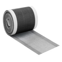 Self Adhesive Shower Drain Hair Catcher, 7cm x 10m Disposable Shower Drains Hair Filter Catcher Mesh Sticker for Bathroom