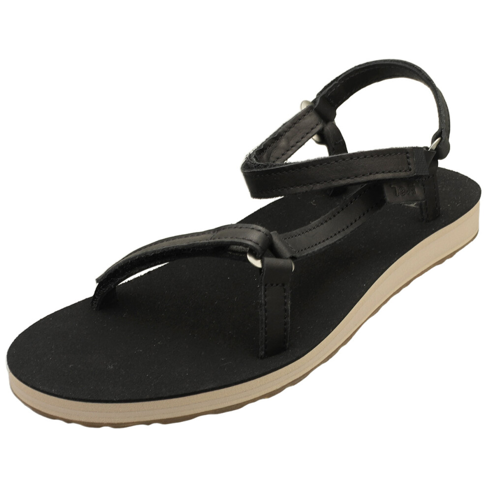 Teva (3) Original Universal Slim Womens Walking Sandals In Black
