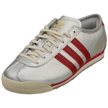 (38) Adidas Damen Fashion Trainer ITALIA 70s Silber Rot