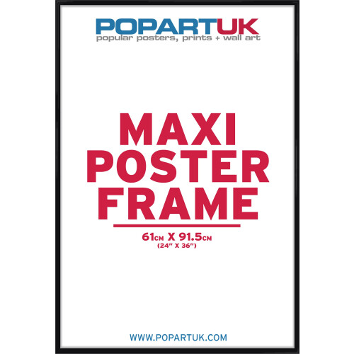Grindstore 61x91.5cm Gloss Black Frame