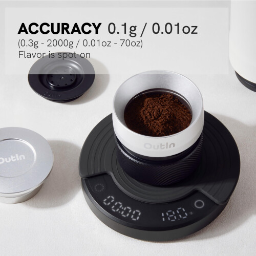 Outin OT-SCL-01 Waga do kawy Black 2