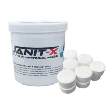 Chlorine Disinfectant Tablets x 200's | For Hot Tubs, Spas & Pools | Sealable Tub x 200 Tablets 640g White