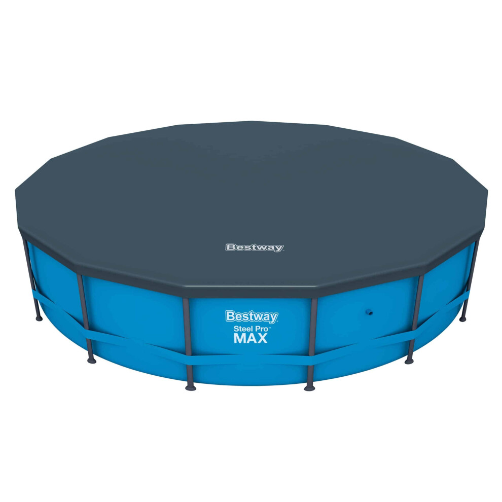 Bestway Steel Frame Swimming Pool Cover 10Ft 12Ft 15Ft (Pool Not Included) (15Ft Bw58038)