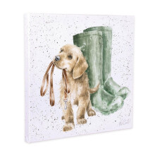 Wrendale Designs by Hannah Dale - ?Hopeful? Small Canvas Print - 200mm x 200mm