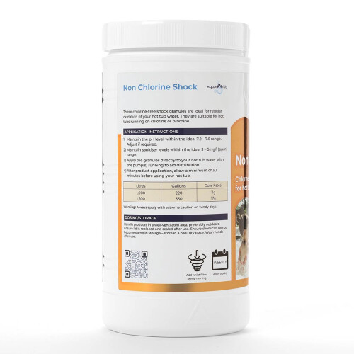 AquaSparkle Non Chlorine Shock Granules 1