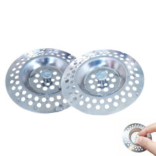 YAKRIOES Stainless Steel Kitchen Sink Strainer Plug Sink Sieve Sink Hole Strainer Drain Protector for Bathroom and Kitchen, Hair Catcher Stopper for