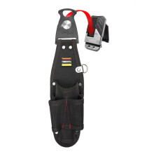 Tool Belt Organizer Rotatable Side Belt Pouch Electrician Waist Storage Tool Bag Portable for Contractor Roofer Plumbers