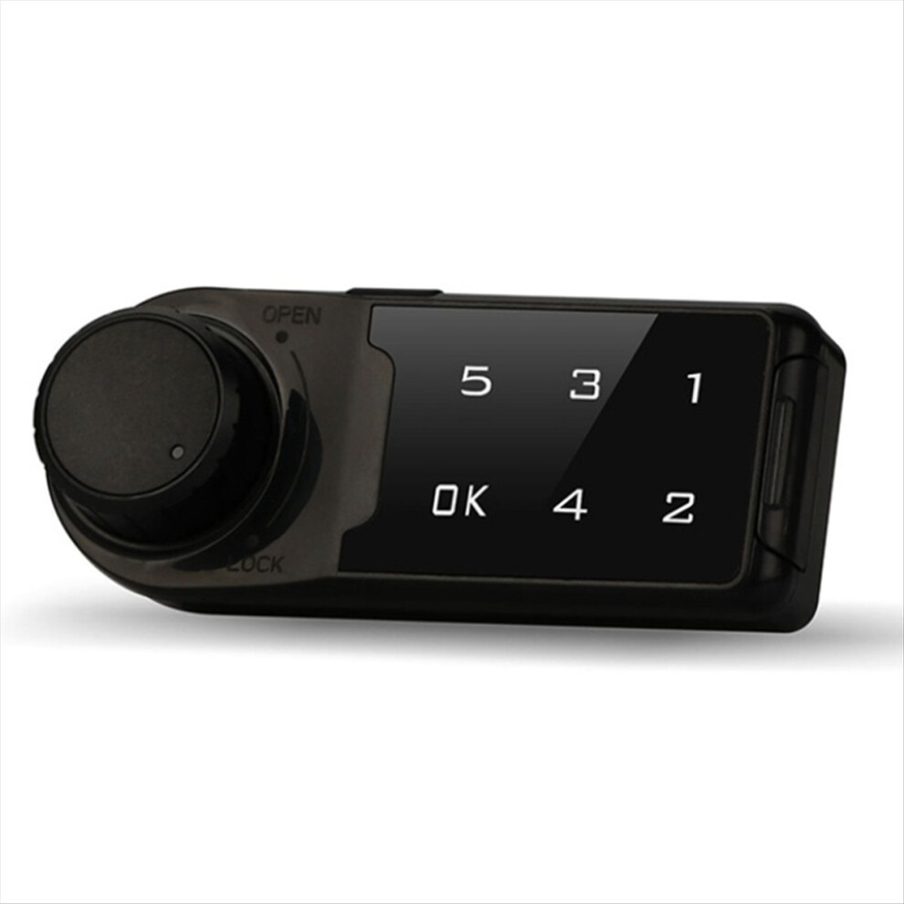 Smart Mini 6 Digit Electric Touch Keypad Password Number Code Cabinet Drawer Mailbox Lock Horizontal L20mm 4854054930556