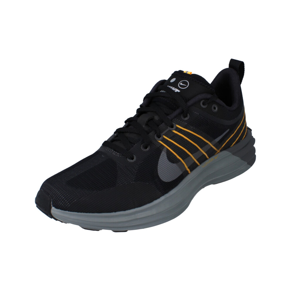 Nike (7.5) Lunar Roam Mens Fashion Trainers In Black Grey