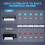 Portable Wireless Printer Bluetooth Thermal Printer Support A4&A5 Thermal Paper, Inkless Printer for Office Car Home 5