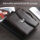 Porte-documents de bureau avec serrure à combinaison, grande capacité, marron. 7