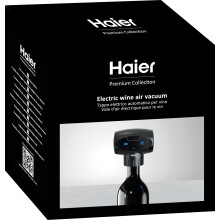Haier Electric Vacuum Seal, Preserves Authentic Taste and Aroma, Extends The Life of Open Wine Bottles, Fresh for 7 Days