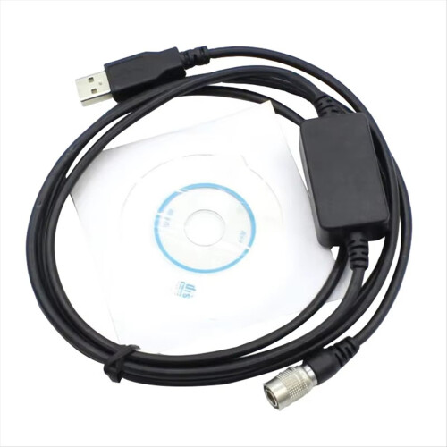 Cabo de dados USB de 6 pinos Hirose para conexão da estação total ...
