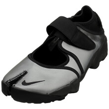 (38) Nike AIR RIFT Damen Wandelsandalen Silber Schwarz