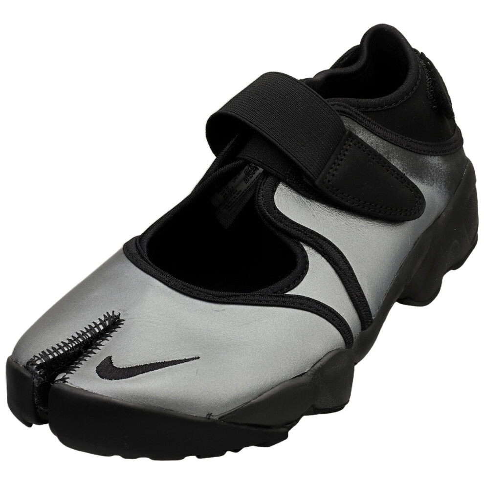 Nike Air Rift Womens Walking Sandals In Silver Black - 4.5 Uk