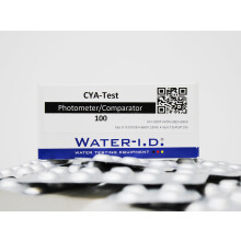 WATER-I.D. - CyA Test Photometer Tablets | Accurate Cyanuric Acid Measurement | Suitable for PoolLab 1.0 & 2.0 | Rapid Dissolution | Pack of 100,