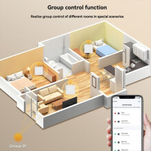 Tuya WiFi Smart Temperature Controller 100-240V 16A Electric Floor Heating Compatible with and Home A