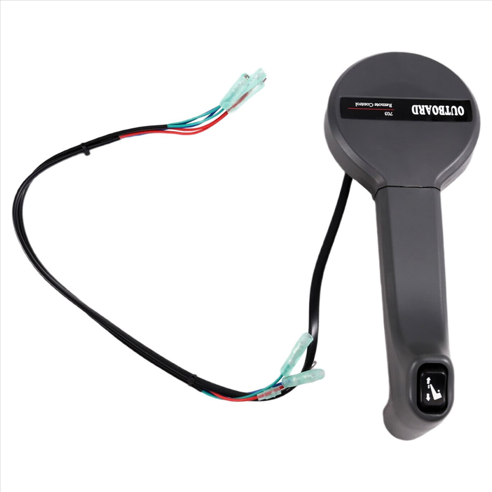 Throttle/Shift Handle With Trim &Tilt Switch For Outboard Motor New Style 703 Remote Control Box 703-48221-10 4854054924326