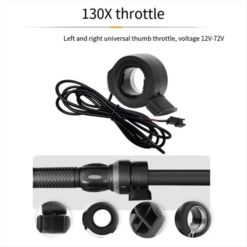 36V 48V 26A Brushless Controller T5s Meter Lcd Display+130X Throttle Kit For Electric Scooter E-Bike Repair Kit 4854054935797