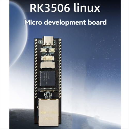 RK3506 Πλακέτα Ανάπτυξης Linux RK3506G2 Τσιπ 128MB DDRL3 με θύρα δικτύου 100M 2