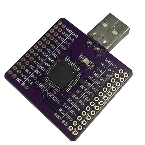 FT2232HL USB Turn UART/FIFO MCU - 2232 / SPI, I2C/JTAG/RS232 Μονάδα διπλού καναλιού υψηλής ταχύτητας 2