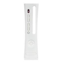Faceplate Case Replacement Sturdy- Front Shell Protective Accessories Face Plate Drop for X-BOX 360 White