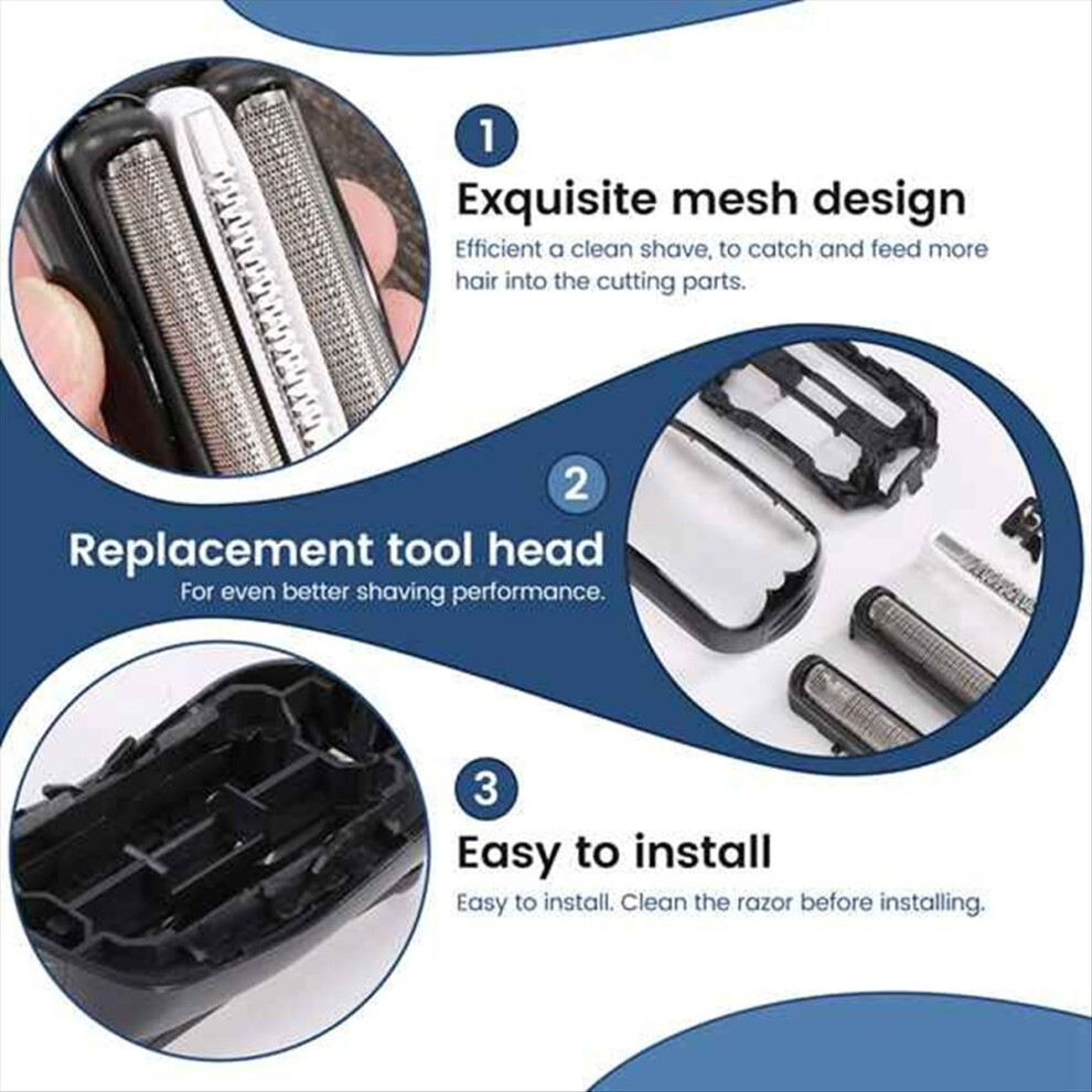 32B Replacement Shaver Head for 3 Series 3000s 3010s 3020s 3030s 3040s Electric Shaver Foil & Cutters Accessories