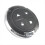 2Pcs 433MHz Copy Remote Control 4 Buttons Round Cloning Wireless Transmitter for Gate Garage Door Light Switch 4