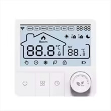 Tuya Smart Wifi Thermostat für Gasheizkessel – Batteriebetriebener Thermoregler für Zuhause