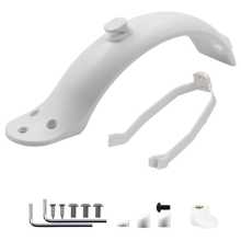 Conjunto de para-lama traseiro compatível com patinete elétrico M365/Pro, kit de substituição de suporte de para-lama, acessórios de reparo.