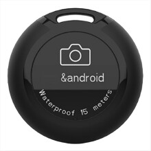 Controle remoto Bluetooth 3.0 para autorretratos em mergulho, à prova d'água e com obturador para câmera fotográfica.