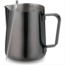 Brocca per schiumare il latte, 600 ml (20 oz) Brocca per vapore in acciaio inossidabile per latte, caffè, cappuccino, latte art