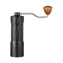 Premium Manual Coffee Grinder with Stainless Steel Burr - Ideal for Espresso & Cold Brew, Portable Travel Coffee Mill