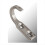 4 PCS Stainless Steel Hooks Stainless Steel Solid Single Hook Coat Hook 2