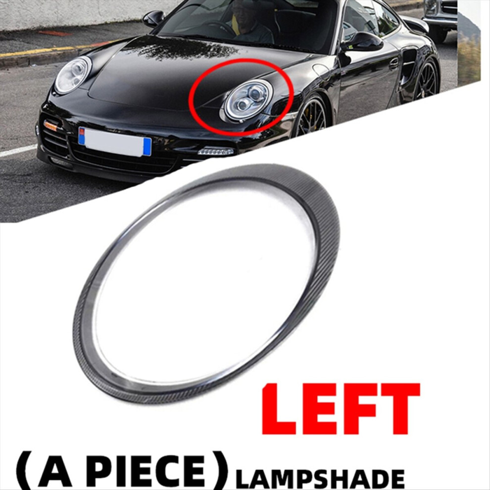 1Pair Headlight Glass Headlamp Cover Shade Transparent Lampshade Lens Headlight Housing For 997 2005-2012 4851335943229