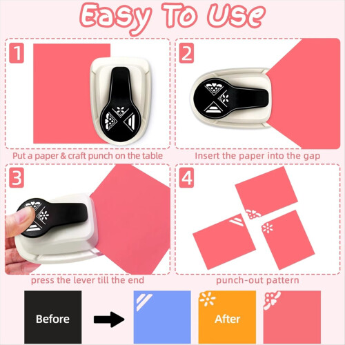 Craft Corner Decor Lace Puncher Κόφτης χαρτιού 3 σε 1 με τρύπες Ετικέτα για Scrapbooking Cardmaking 1