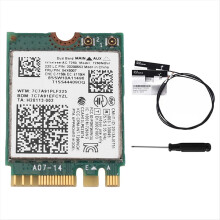 7260NGW 7260AC WiFi-kaart + antenne 2.4G/5G BT4.0 04X6007 voor X250 X240 X240S X230S T440 W540 T540 Yoga Y50
