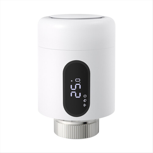 Termostato inteligente Tuya ZigBee 3.0 para radiador, válvula termostática programável (TRV) com gateway. 1