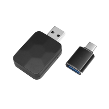 Kabelloses CarPlay- und Android Auto-Upgrade: 2-in-1-Adapter mit WLAN-Smart-Dongle zur Umrüstung der werkseitig kabelgebundenen auf drahtlose Systeme