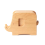Solid Wood Elephant Cartoon Coaster Solid Wood Coffee Coaster Pot and Bowl Combination Desktop Insulation Pad 1