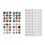 Simple Badges Button Maker Machine Button Part , DIY Pin Badge Button Machine 48Pcs Button Parts 6
