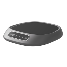 Intelligenter Heizuntersetzer für Büro, Büro, Kaffee, Tee – Warmer Untersetzer für Zuhause, Schreibtisch – Konstante Temperatur – Grau