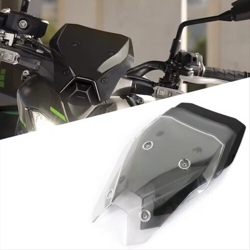 Παρμπρίζ μοτοσικλέτας για Z900 Z 900 SE 2025 Ανεμοθώρακες, Προστατευτικό οθόνης, Μαύρο 1