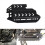 Protetor de cárter do motor para motocicleta, compatível com CB500X, CB400X e CB400F (2019-2020). 2