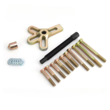 Kit di estrazione per volante auto da 13 pezzi, set di estrattori per puleggia ingranaggio, volano, albero motore, smorzatore, strumenti per auto