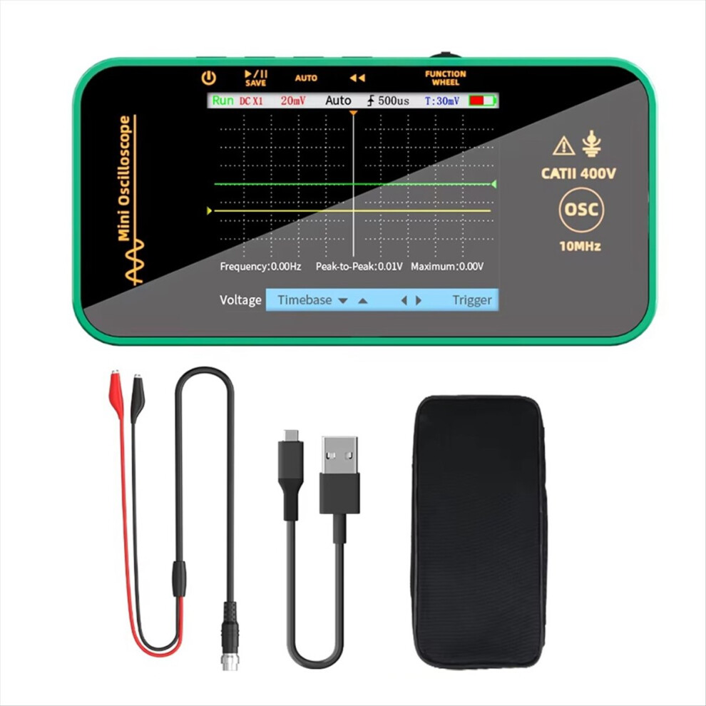 Multifunction Digital Oscilloscope 10Mhz 48Msa/S Signal Generator Sampling Rate Electronics Repair Tool Graphic Tester 4851335980880