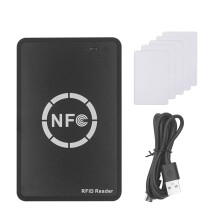 RFID NFC Smart Chip Reader/Writer + 5XCUID-kaart 125K 13.56M Kopieerapparaat RFID Duplicator Tag kopiëren Klonen ID IC Sleutel Badge kopiëren